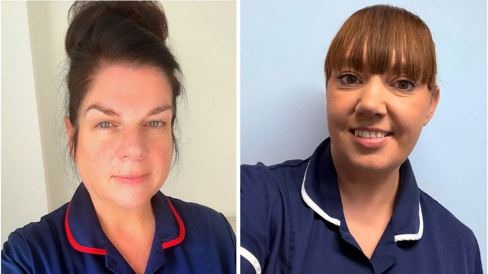 Joanne Duxbury and Nicola Crombleholme of Bury's Urgent Community Response Service